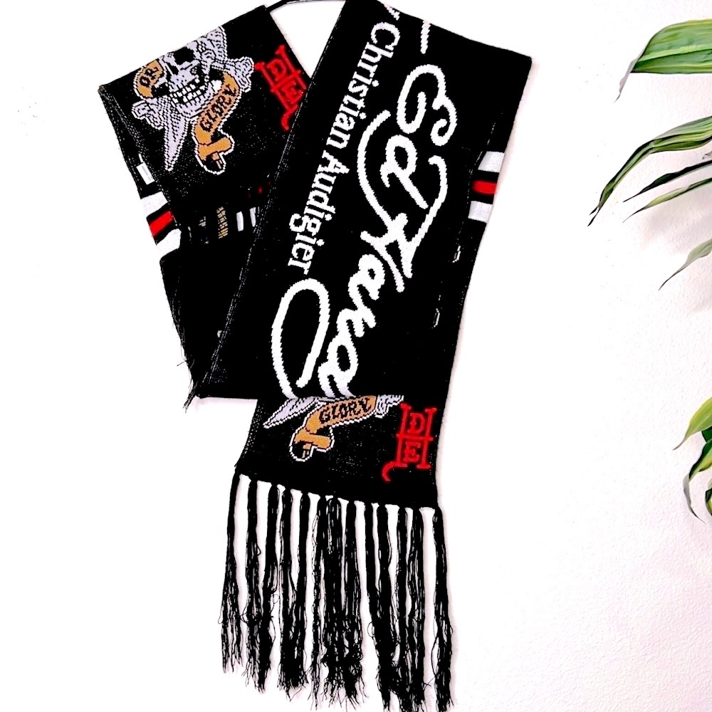 Vintage Ed Hardy soccer scarf